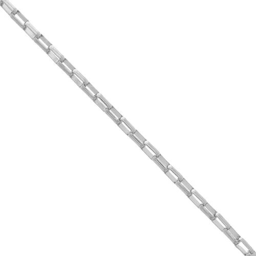 Catena maglia rettangolare mm. 5x3 Acciaio inox xcm .99