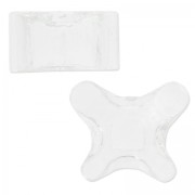 Farfalla in vetro da decorare mm.25x22x14 x1|raw }}