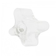 Farfalla in vetro da decorare mm.25x22x14 x1