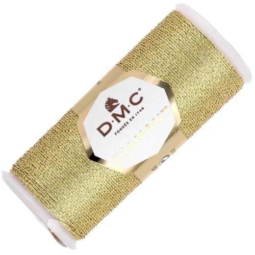 Filo da ricamo DMC Diamant Dorato (D3821) x35m