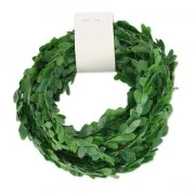 Ghirlanda di foglie su filo metallico x5 metri