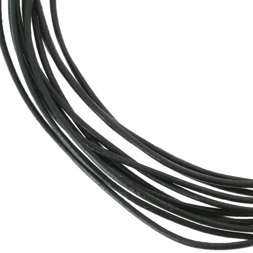 Cordone cuoio mm. 1 Dark Green x m. 3