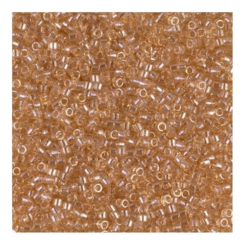 Miyuki Delica 11/0 DB0101 - Light Smoky Topaz Gold Luster