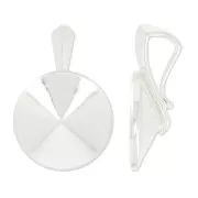 Castone pendente 1122 mm.14 in Argento 925 x1