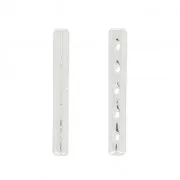 Separatore 5 fili 31x4 mm argentato x1