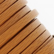 Laccetto doppio cuoio 5 mm Marrone chiaro x 50cm