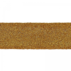 Laccetto doppio in cuoio effetto pelle scamosciata iridato 10 mm Golden x 50cm