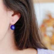 Elementi disco piatto 8 mm per ganci doppi. Dorato x2