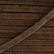 Lacet liège double 5 mm Marrone Scuro x 50cm|raw }}