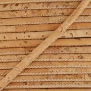 Cordone in sughero cucitura visibile 3 mm Naturale x 50cm