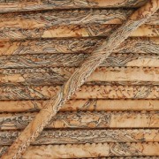 Cordone in sughero cucitura visibile motivo marmoreo mm Naturale x 50cm|raw }}