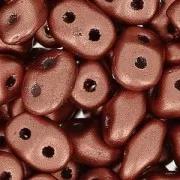 SuperDuo 2,5x5 mm Matte Metallic Copper x10g