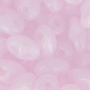 SuperDuo 2,5x5 mm Rose Water Opal x10g