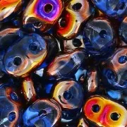 SuperDuo 2,5x5 mm Sapphire Sliperit x10g