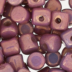 Minos® di Puca® 2.5x3 mm Opaque Lumi Amethyst x5g