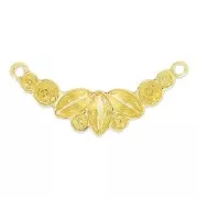 Separatore per cabochons PureCrystal 1028/1088 et 4228 6x3mm dorato