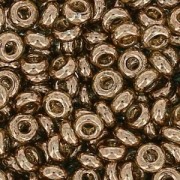 Rocaille Toho Demi Round 11/0 TOTO11RDR0204 - Gold Lustered Montana Blue x5g