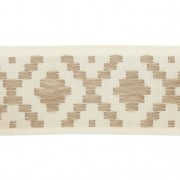 Gallone fantasia losanghe 18 mm Beige x1m|raw }}