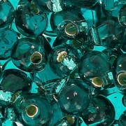 Mini-Gocce Miyuki mm. 3.4 DP2425 - Teal Silver Lined x8g|raw }}