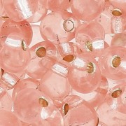 Mini-Gocce Miyuki mm. 3.4 DP23 - Lt Blush Silver Lined x8g|raw }}