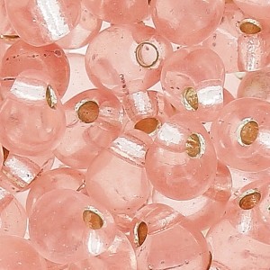 Mini-Gocce Miyuki mm. 3.4 DP23 - Lt Blush Silver Lined x8g