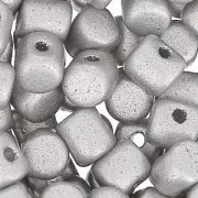 Minos® di Puca® 2.5x3 mm Silver Mat x5g