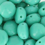 Candy Beads 2-hole mm.8 Green Turquoise x20|raw }}