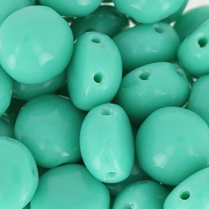 Candy Beads 2-hole mm.8 Green Turquoise x20