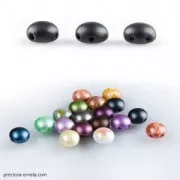 Candy Beads 2-hole mm.8 Green Turquoise x20