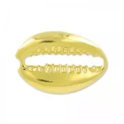 Separatore conchiglia 19x13 mm in Argento 925 Dorato con oro finox1