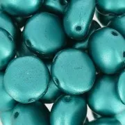 Candy Beads 2-hole mm.8 Pastel Emerald x20