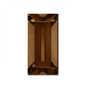 Cabochons barrette PureCrystal 4501 mm.4x2 Smoked Topaz x8