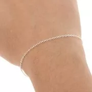 Catena forzatina mm. 1.65 Argento 925 x1m