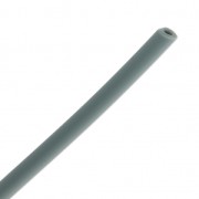 Cordoncino plastica cavo mm. 4 grigio scuro x cm. 50