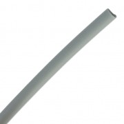 Cordoncino plastica cavo mm. 3 Grigio Metallizato x cm. 50