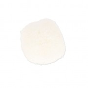 Pompon rotondo sintetico 2 cm Bianco x1|raw }}