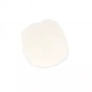 Pompon rotondo sintetico 2 cm Bianco x1