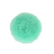 Pompon rotondo sintetico 2 cm Mint x1