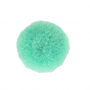 Pompon rotondo sintetico 2 cm Mint x1