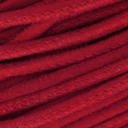 Cordone cuoio in pelle scamosciata con cucitura mm. 3 Siam x30cm|raw }}