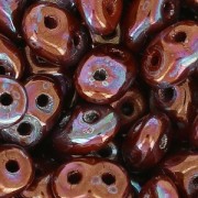 SuperDuo mm. 2.5x5 Opaque Chocolate Nebula x10g