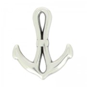 Separatore ancora mm.23x19 Placcatura argento antico x1|raw }}