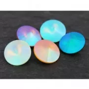 Cabochon PureCrystal 1122 Rivoli mm. 14 Emerald Custom Pastel x1