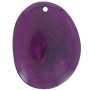 Fetta sottile di Tagua 25-35 mm Viola x1