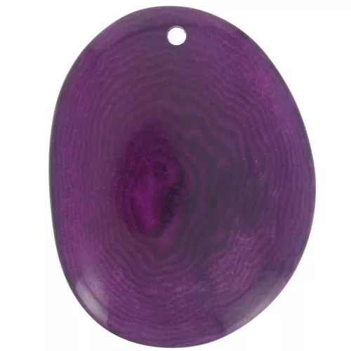 Fetta sottile di Tagua 25-35 mm Viola x1