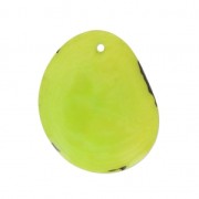 Fetta sottile di Tagua 35-45 mm Lime x1|raw }}