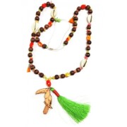 Pendente Toucan mm. 54x41 di legno Naturale x1