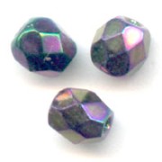 Sfaccettate mm. 4 Jet Purple Iris x50|raw }}