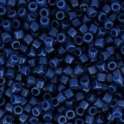 Miyuki Delica Duracoat 11/0 DB2143 - Opaque Dyed Navy x8g