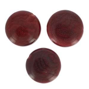 Tagua 12 mm Bordeaux x 4